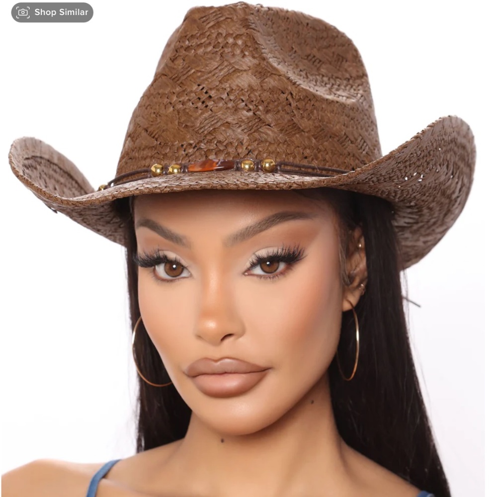BROWN COWBOY HAT